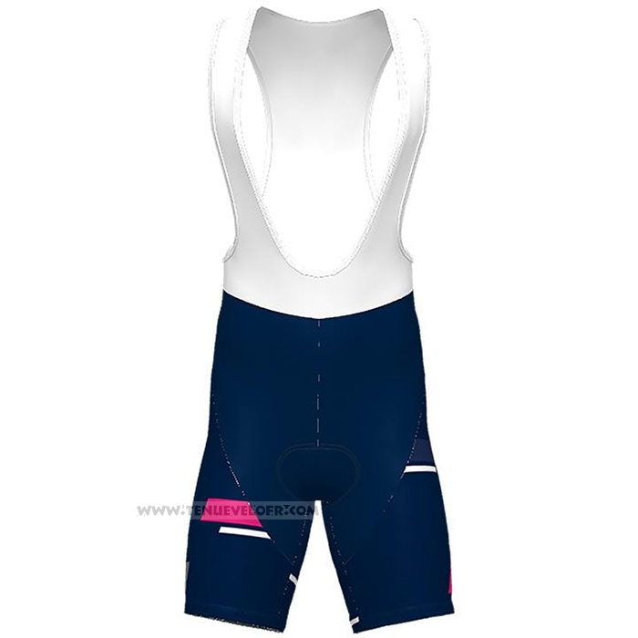 2021 Maillot Cyclisme SEG Racing Academy Fonce Bleu Fuchsia Manches Courtes et Cuissard